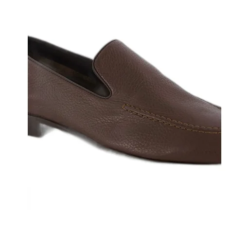 Round Head Loafer Shoes