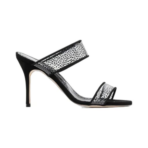 Round Head High-Heeled Sandals