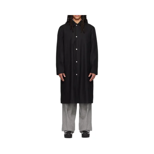Button-Up Long Coat
