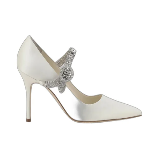 Embellished Strap Pumps