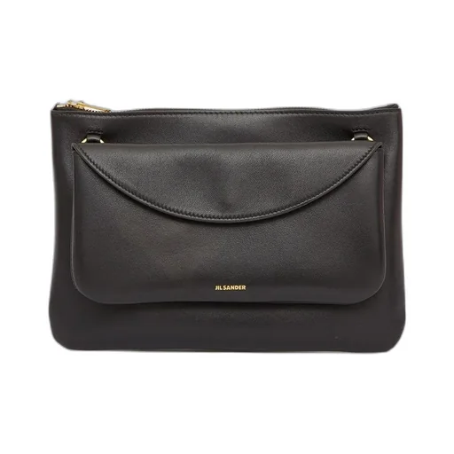 Logo Printed Zipped Tote Bag