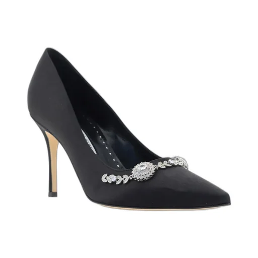 Lamikpump Embellished Satin Pumps