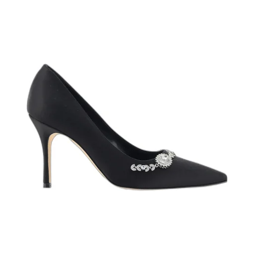 Lamikpump Embellished Satin Pumps
