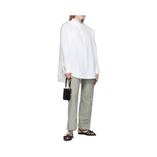 High-Rise Wide-Leg Trousers