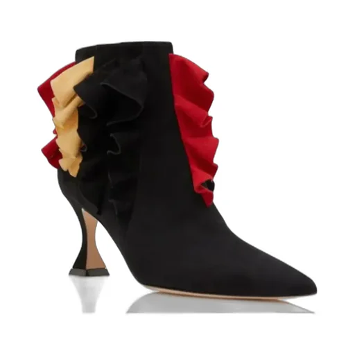 Round-Head Short Boots