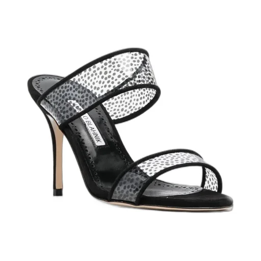 Round Head High-Heeled Sandals