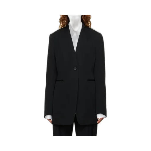 Single-Breasted Tailored Jacket