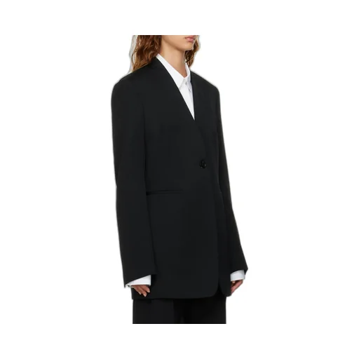 Single-Breasted Tailored Jacket
