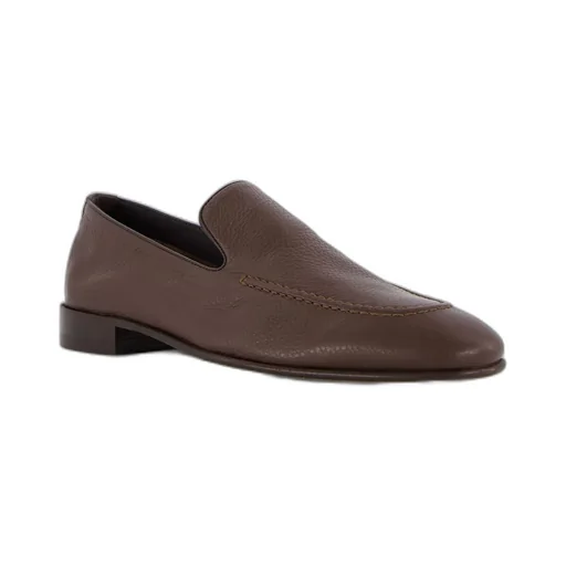 Round Head Loafer Shoes
