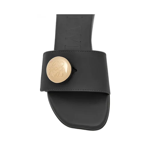 Pebble Slide In Soft Calfskin