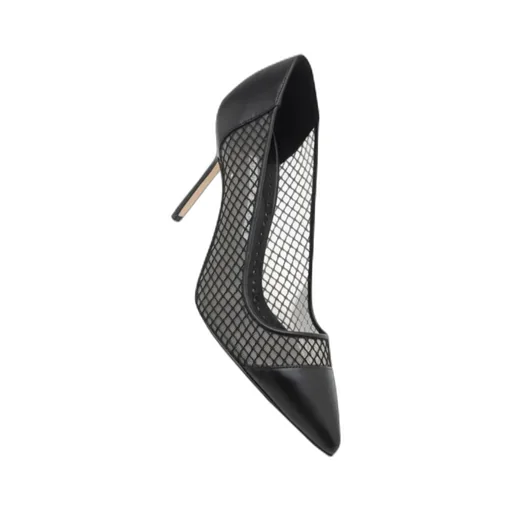 Capcour Mesh-Panelled Pumps