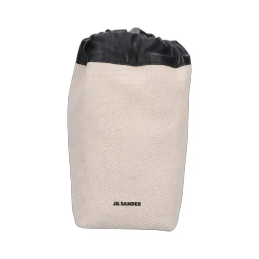 Logo-Print Pouch Bag
