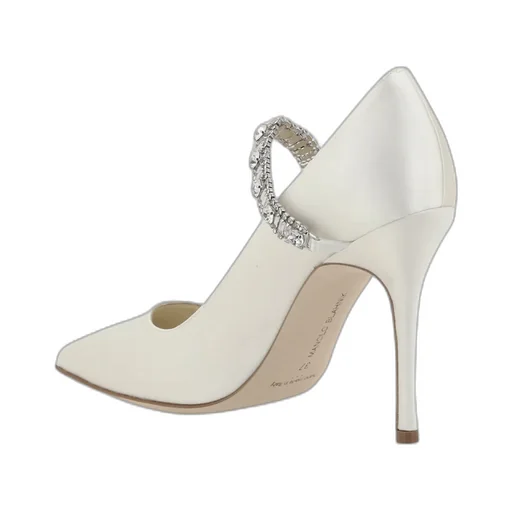 Embellished Strap Pumps
