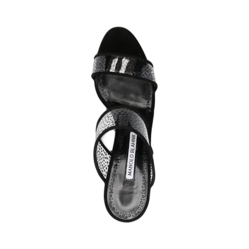 Round Head High-Heeled Sandals