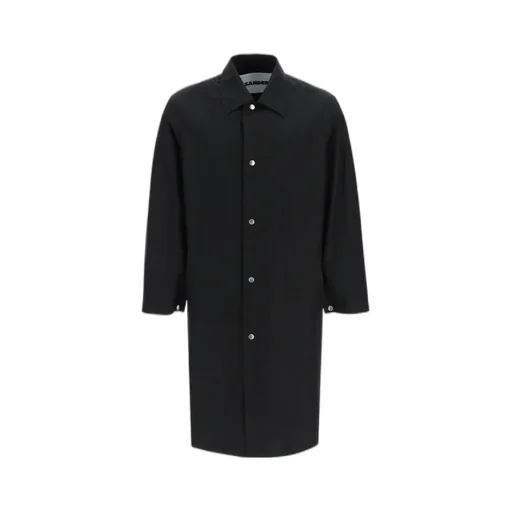 Button-Up Long Coat