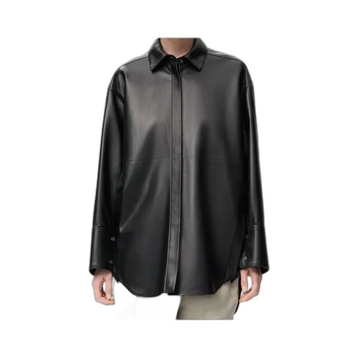 Shirt In Nappa Lambskin