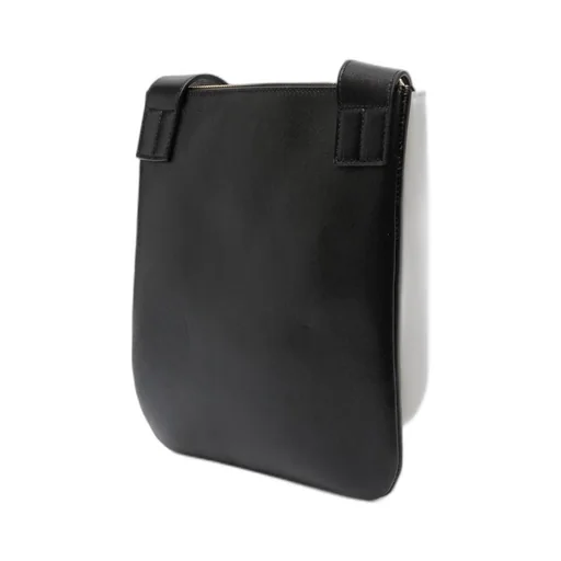 Foil-Print Two-Tone Shoulder Bag