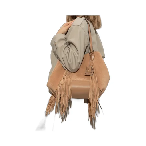 Diamond Fringed Medium Tote Bag