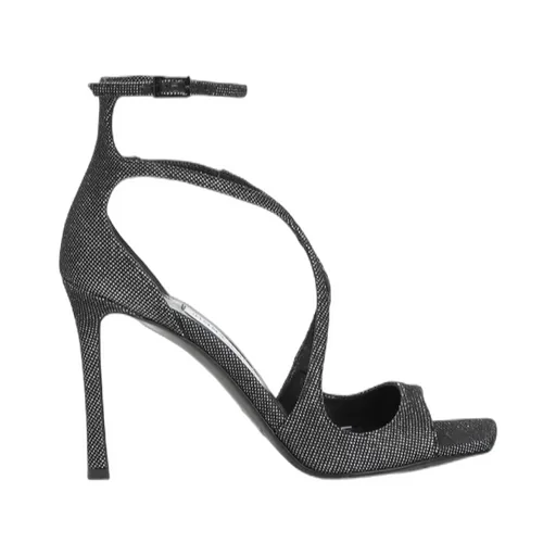 Square Toe High Heel Sandals