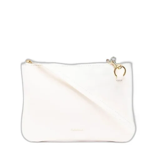 Logo Embossed Medium Shoulder Bag