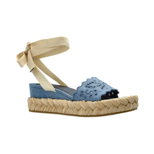 Arlee Wedge Ankle Strap Sandals