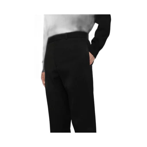 Mid-Waisted Tailored Trousers