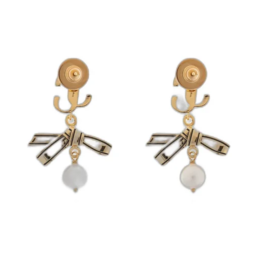 Bow Pendant Earrings