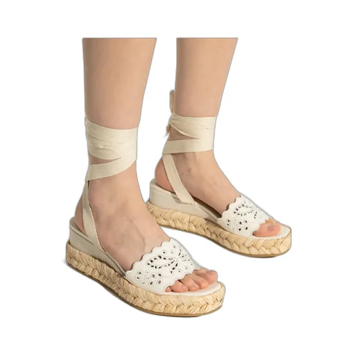 Arlee Wedge Ankle Strap Sandals
