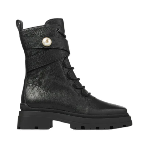 Noemi 45 Lace-Up Ankle Boots