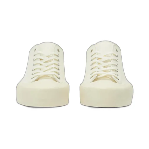 Round Toe Lace-Up Sneakers
