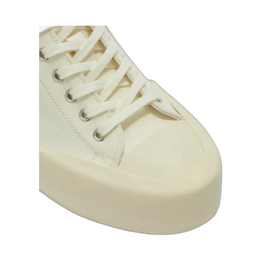 Round Toe Lace-Up Sneakers