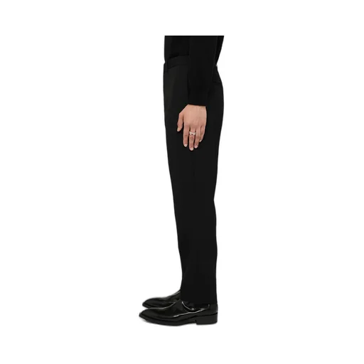 Mid-Waisted Tailored Trousers