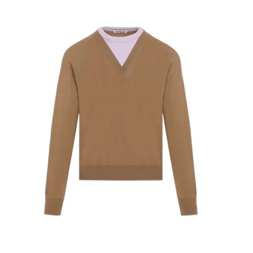 Double Neck Knitted Jumper