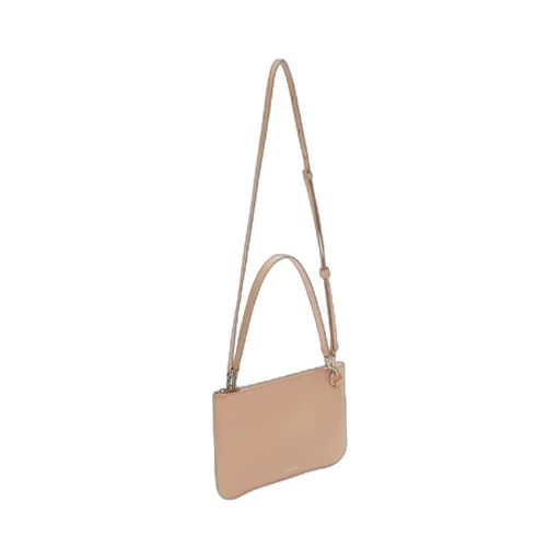 Logo Embossed Medium Shoulder Bag