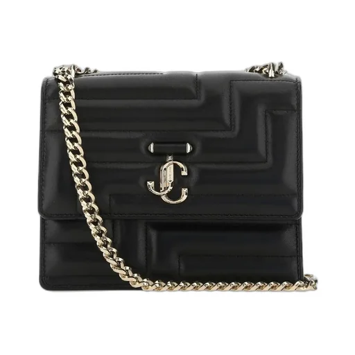 Logo Detailed Quilted Shoulder Bag