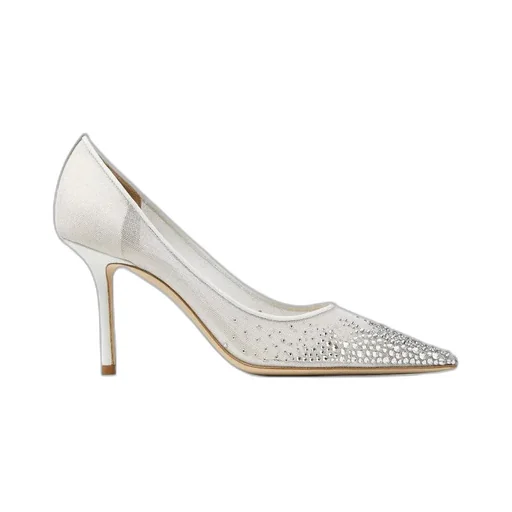 Love 85 Meshed Embellished Pumps