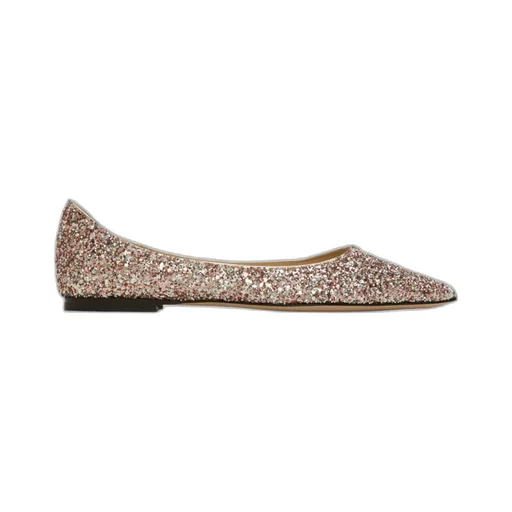 Love Glitter Ballet Flats