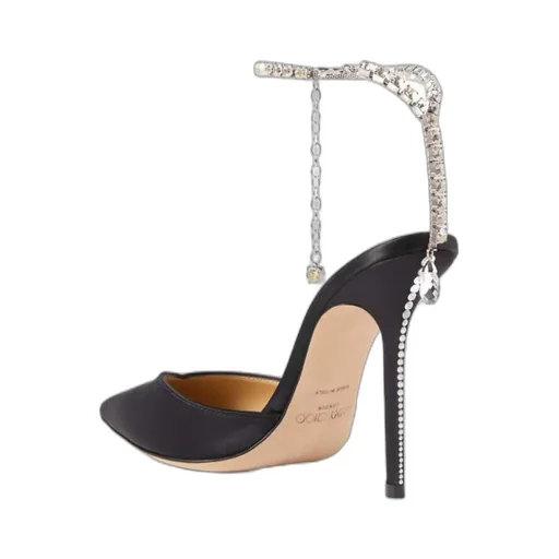 Crystal Embellished High Heels