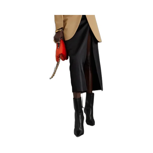Agathe Zipped Pointed-Toe Boots