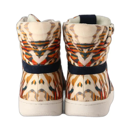 High Lace-Up Casual Sneakers
