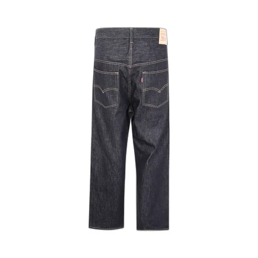 Straight-Leg Denim Jeans