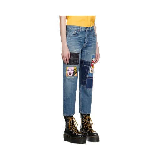 Patchwork Jeans