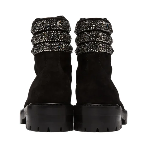 Ankle-Length Lace-Up Boots