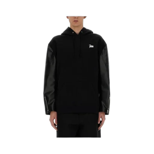 Logo Printed Drawstring Hoodie
