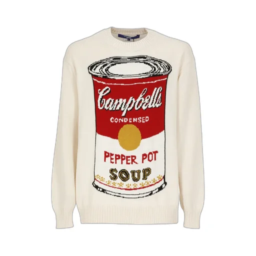 Round-Neck And Long-Sleeved Sweater