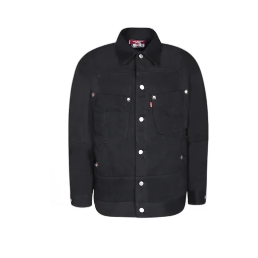 Button Lapel Casual Jacket