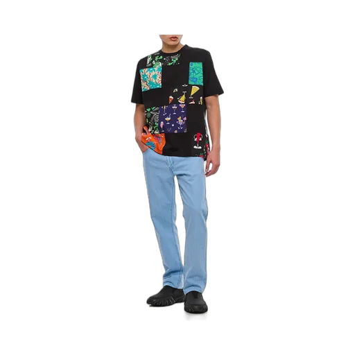 Patchwork Crewneck T-Shirt