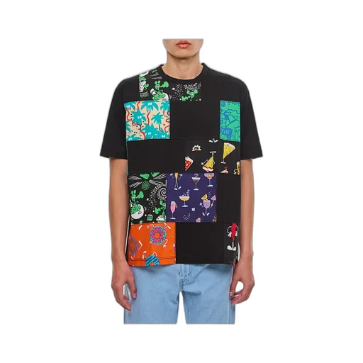 Patchwork Crewneck T-Shirt
