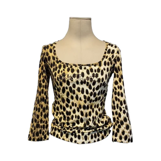 Printed Long Sleeve Top