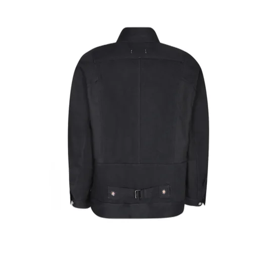 Button Lapel Casual Jacket